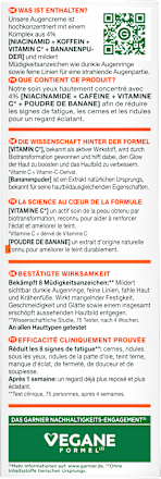 Augencreme Glow Booster, Vitamin C Garnier Skin Active