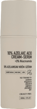 10% Azelaic Acid Cream Serum nerds.