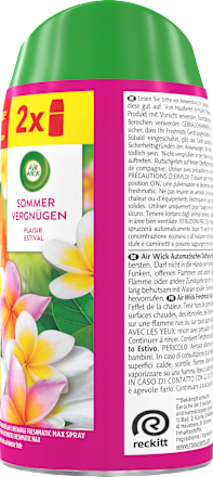 Lufterfrischer Freshmatic Sommervergnügen Nachfüllpack (2x250 ml) AIR WICK
