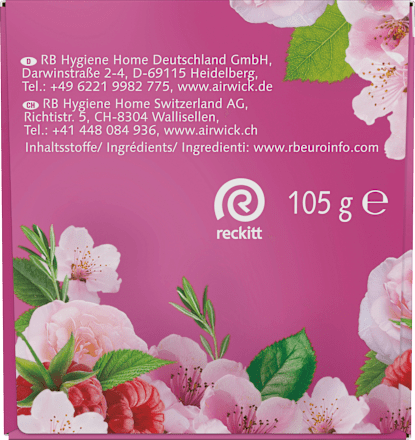 Duftkerze im Glas Raspberry Rose Splash (2x105 g) AIR WICK