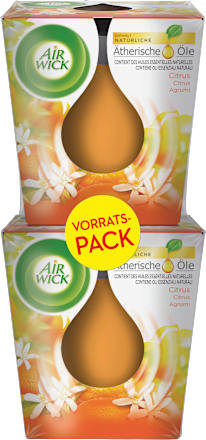 Duftkerze im Glas Citrus (2x105 g) AIR WICK