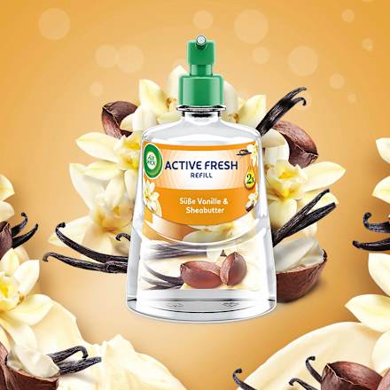 Lufterfrischer Active Fresh Süße Vanille & Sheabutter Nachfüllpack AIR WICK