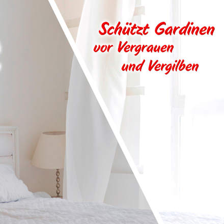 Waschmittel Gardinen Weiß-Spüler HOFFMANNS