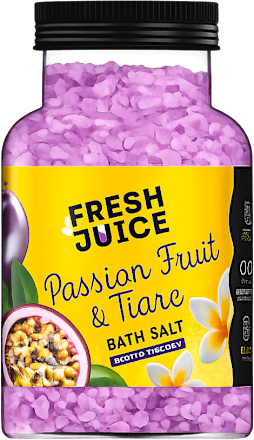 Kopalna sol Passion Fruit & Tiare FRESH JUICE