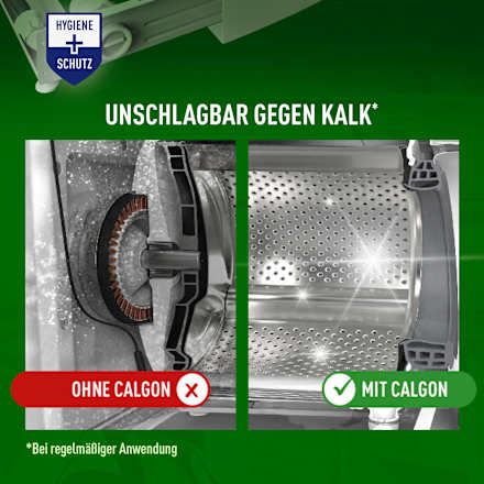 Kalkreiniger Wasserenthärter Gel Hygiene Plus Calgon