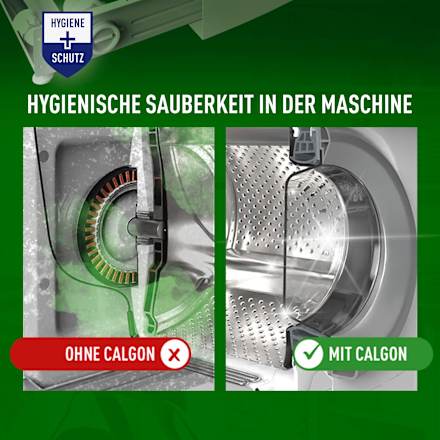 Entkalker Wasserenthärter Gel Hygiene Plus Calgon