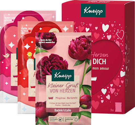 Geschenkset von Herzen für dich Kneipp