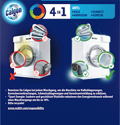 Entkalker Pulver 4in1 Calgon