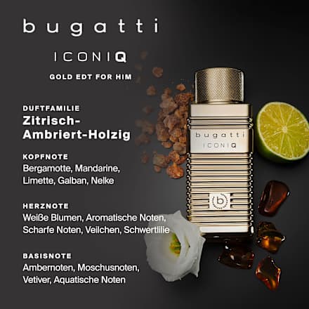Eau de Toilette Iconiq Gold bugatti