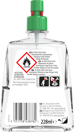 Lufterfrischer Active Fresh Fruity Paradise Mango & Maracuja Nachfüllpack AIR WICK