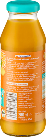 bio 7denní shot zázvor & kurkuma dmBio