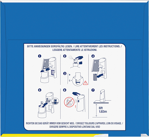 Lufterfrischer Active Fresh Cotton & Weiße Orchidee Starterset AirWick