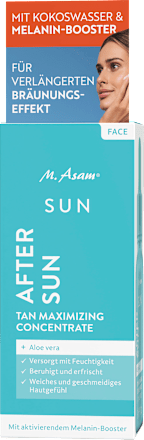 After Sun Fluid Gesicht mit Aloe Vera & Hyaluron M. Asam