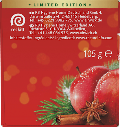 Duftkerze im Glas Baked Apple & Cinnamon Joy 105g AirWick