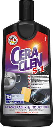 Glaskeramikreiniger & Induktionsreiniger 3-in-1 CERACLEN