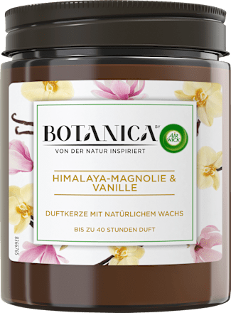 Duftkerze im Glas Himalaya-Magnolie & Vanille 205 g BOTANICA BY AIR WICK