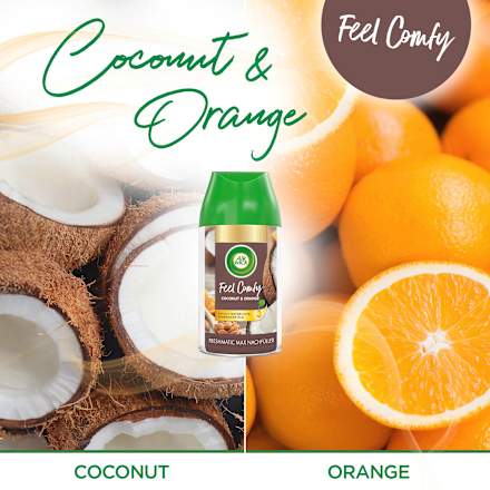 Lufterfrischer Freshmatic Feel Comfy Coconut & Orange AirWick