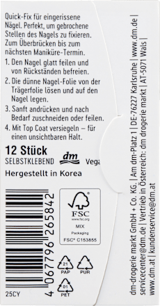 Nagel Repair Quick Fix Sheets trend !t up