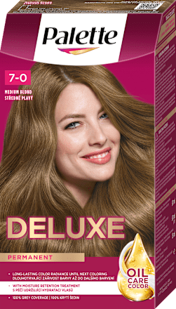 Boja za kosu – 7-0 srednje plava Palette DELUXE