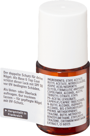 Base & Top Coat SPF 50 trend !t up