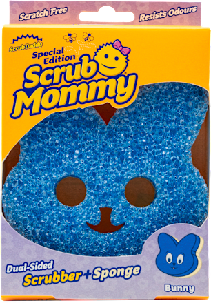 Abrazívna hubka Scrub Mommy Bunny  Scrub Daddy