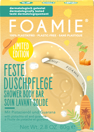 Festes Duschgel Caramel Pistachio Kiss Foamie