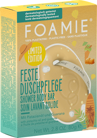 Festes Duschgel Caramel Pistachio Kiss Foamie