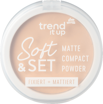 Kompaktni puder Soft&Set Matte št. 10 trend !t up