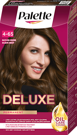 Boja za kosu – 4-65 blistavo smeđa Palette DELUXE