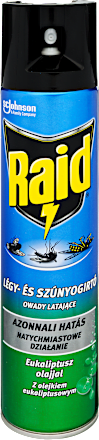 Légy és szúnyogirtó spray eukaliptusz illattal Raid