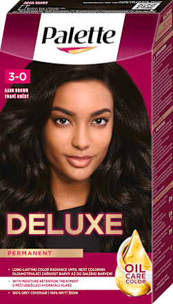 Boja za kosu – 3-0 tamnosmeđa Palette DELUXE