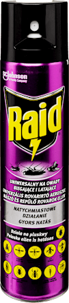Univerzális rovarirtó aeroszol Raid