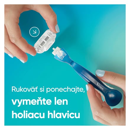 Náhradné holiace hlavice Smooth Gillette Venus