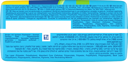 Binden Ultra Normal 1 ohne Flügel Leichte bis mäßige Periode Giga Pack always