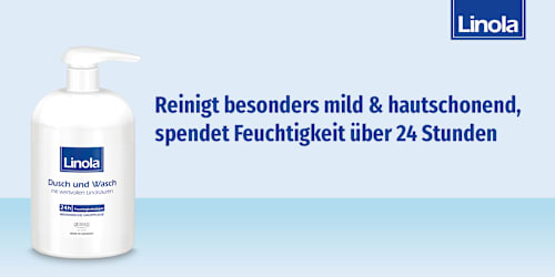 Linola Dusch und Wasch Spender Linola
