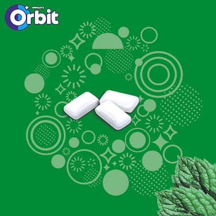 Gumă de mestecat cu aromă de mentă Orbit
