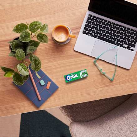 Gumă de mestecat cu aromă de mentă Orbit