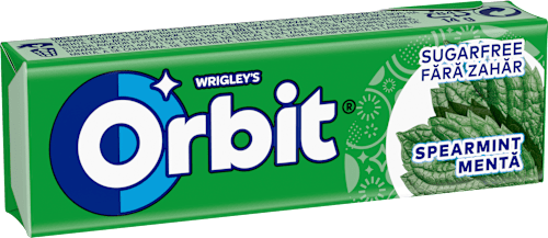 Gumă de mestecat cu aromă de mentă Orbit
