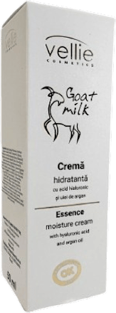 Crema hidratanta pentru ochi cu Acid Hialuronic si Ulei de Argan Vellie