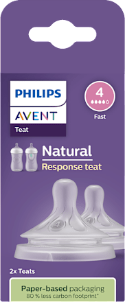 Cumeľ na fľašu Natural Response 4 PHILIPS AVENT