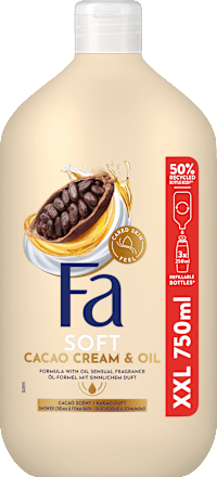 Gel za tuširanje Cream & Oil Cacao, XXL pakiranje Fa