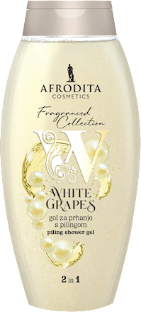 Gel za tuširanje s pilingom White Grapes  AFRODITA