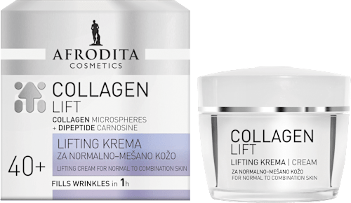 Lifting krema za normalno-mešano kožo Collagen Lift AFRODITA