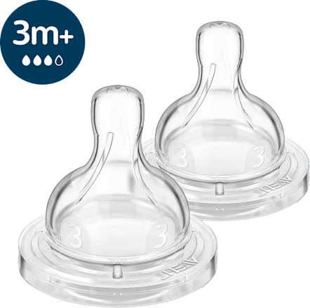 Cumeľ na fľašu Anti-colic - 3m+ PHILIPS AVENT