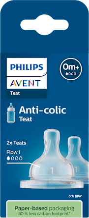 Cumeľ na fľašu Anti-colis - 0m+ PHILIPS AVENT