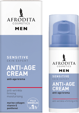 Anti-age krema za moške Sensitive Skin Expert AFRODITA