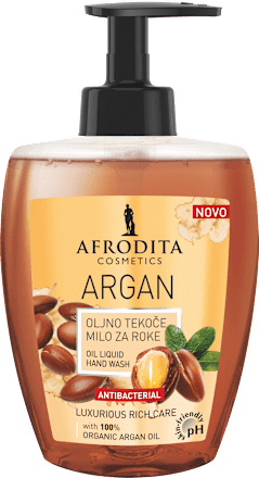 Oljno tekoče milo Argan AFRODITA