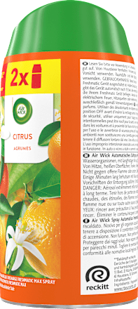 Lufterfrischer Freshmatic Citrus Nachfüllpack (2x250 ml) AIR WICK