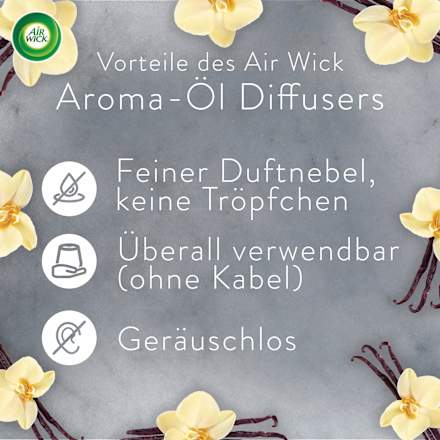 Lufterfrischer Aroma-Öl Verwöhnende Vanille Nachfüllpack AIR WICK