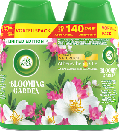 Lufterfrischer Freshmatic Blooming Garden Nachfüllpack (2x250 ml) AIR WICK